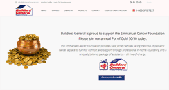 Desktop Screenshot of buildersgeneral.com