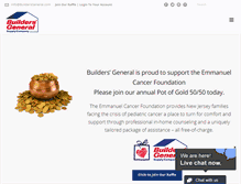 Tablet Screenshot of buildersgeneral.com